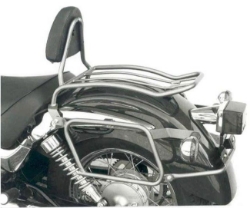 Afbeeldingen van Solorack met rugsteun Hepco&Becker chroom Suzuki VL125LC/ VL250LC INTRUDER