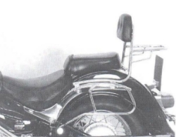 Afbeeldingen van Sissybar met rekje Hepco&Becker chroom Suzuki C800/ VL800LC Intruder -2008