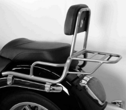 Afbeeldingen van Sissybar met rekje Hepco&Becker Chroom Suzuki C1800 Intruder