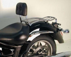 Afbeeldingen van Solorack met rugsteun Hepco&Becker chroom Yamaha XVS1300 Midnight Star