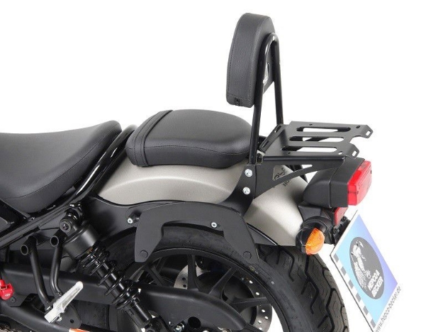 Afbeeldingen van Sissybar met rekje Hepco&Becker zwart Honda CMX500 2017-