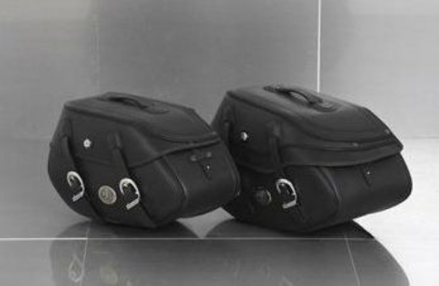 Afbeeldingen van Buffalo tassenset zwart Hepco&Becker - 21 liter