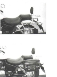 Afbeeldingen van Tassendragers standaard chroom Hepco&Becker Honda VT1100C2