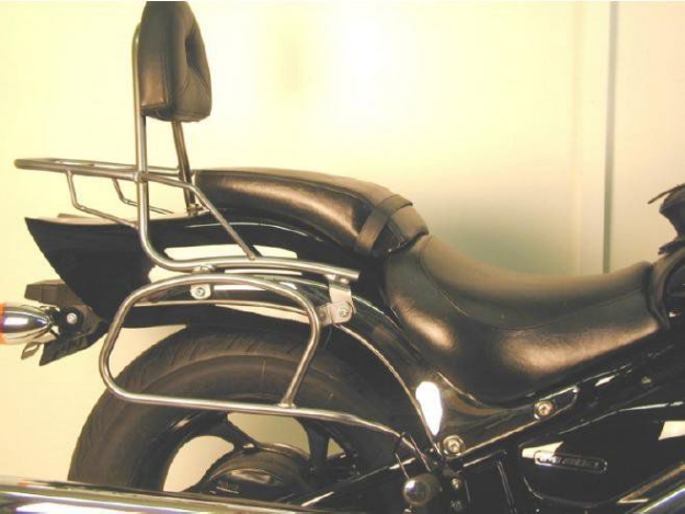 Afbeeldingen van Tassendragers standaard chroom Hepco&Becker Suzuki M800 2005-2009