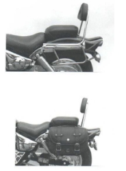 Afbeeldingen van Tassendragers standaard chroom Hepco&Becker Suzuki VZ800 Marauder