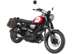 Afbeeldingen van Tassendragers Cutout zwart Hepco&Becker Yamaha SCR950 '17-