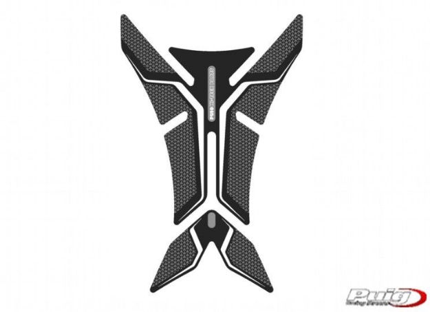 Afbeeldingen van Tankpad Puig universeel zwart/carbon look