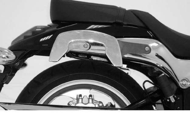 Afbeeldingen van C-Bow custom tasdragers chroom Hepco&Becker Suzuki M1500R Intruder '09-