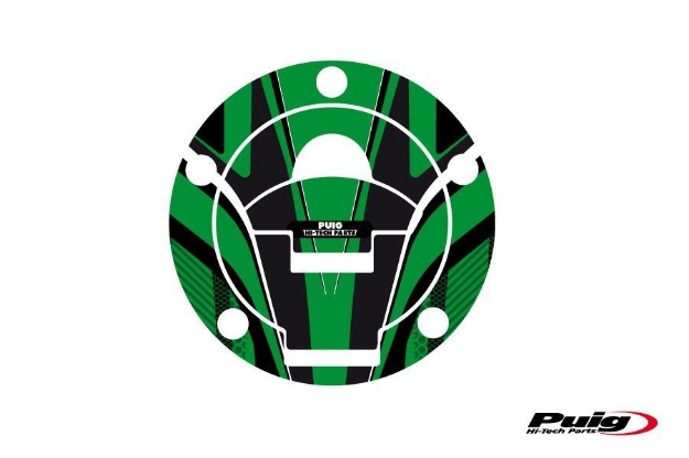 Afbeeldingen van Tankdopcover Radikal Puig voor diverse Ducati Monster modellen/ Alle Ducati modellen -'08