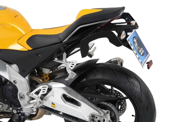 Afbeeldingen van C-Bow tasdragers zwart Hepco&Becker Aprilia TUONO V4R 11-'14/ Tuono V4RR '15-20