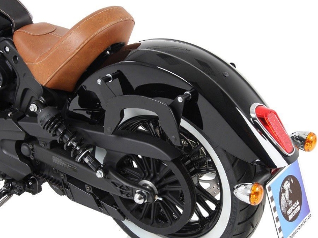 Afbeeldingen van C-Bow tasdragers zwart Hepco&Becker Indian Scout / Sixty '15+