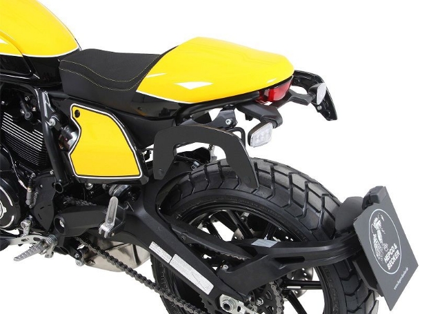 Afbeeldingen van C-Bow tasdragers zwart Hepco&Becker Ducati Scrambler 800 '19-22