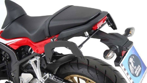 Afbeeldingen van C-Bow tasdragers zwart Hepco&Becker Honda CBR650F '14-18