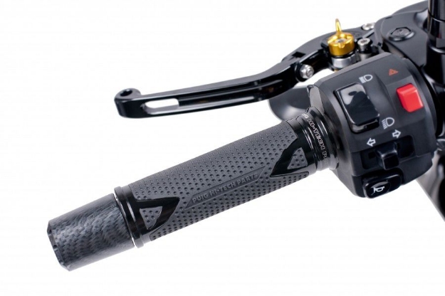 Afbeeldingen van Handvatten Puig HI-TECH Radikal (119mm)-Zwart