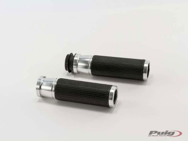 Afbeeldingen van Handvatten Puig HI-TECH Ascent (119mm)-Zilver