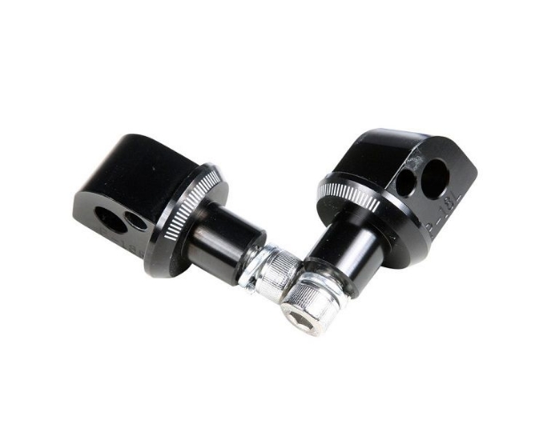 Afbeeldingen van Voetsteunadapters achterzijde van Puig voor diverse Yamaha modellen