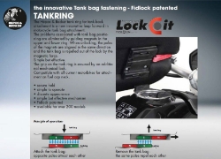 Afbeeldingen van Rear bag Royster geel inclusief Lock-it adapter Hepco&Becker