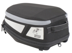 Afbeeldingen van Rear bag Royster Sport zwart/grijs inclusief spanbanden Hepco&Becker