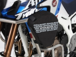 Afbeeldingen van Tassenset voor valbeugel Hepco&Becker Honda CRF1000L Africa Twin Adventure Sports 18-