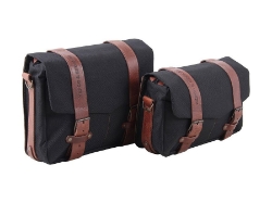 Afbeeldingen van Legacy C-Bow tassenset zwart M en L Hepco&Becker