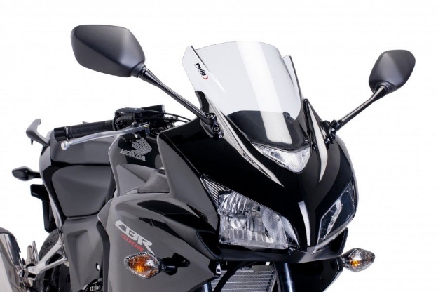 Afbeeldingen van Vervangingsruit Puig Jetstream Honda CBR500R '13-'15-transparant