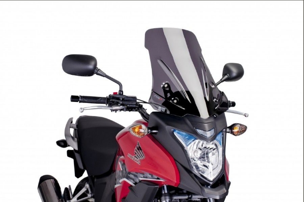 Afbeeldingen van Vervangingsruit touring Puig Honda CB500X '13-15 -donker getint