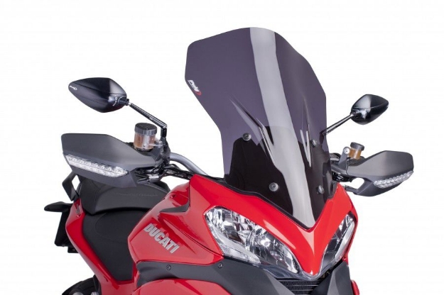 Afbeeldingen van Vervangingsruit touring Puig Ducati Multistrada 1200/S '13-14 -transparant