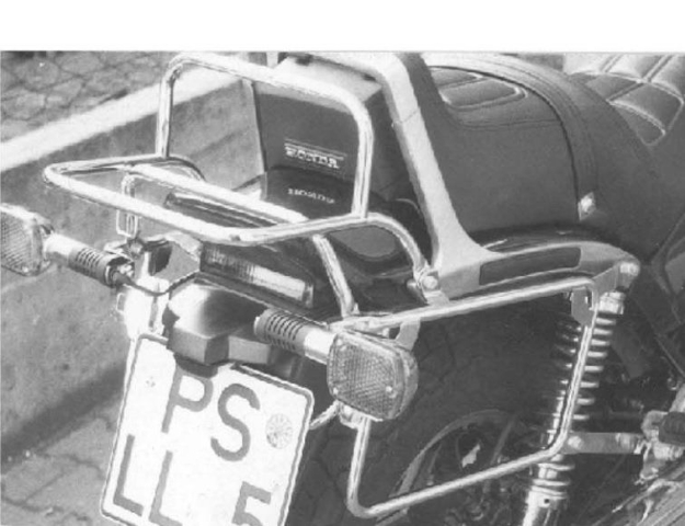 Afbeeldingen van Kofferrek chroom Hepco & Becker Honda VF1100C SC12