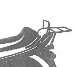 Afbeeldingen van Topdrager zwart Hepco&Becker Honda VF750F