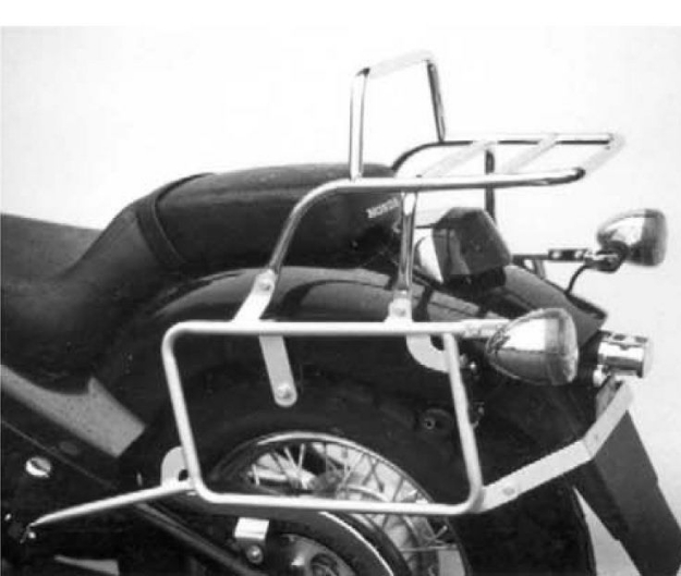 Afbeeldingen van Kofferrek chroom Hepco & Becker Honda VT600C '92-