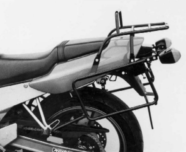 Afbeeldingen van Kofferrek zwart Hepco&Becker Honda CB1