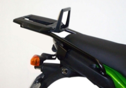 Afbeeldingen van Topdrager zwart Alurack Hepco&Becker Kawasaki VERSYS 650 '07-09