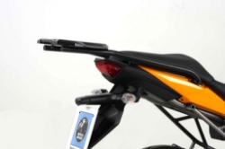 Afbeeldingen van Topdrager zwart Alurack Hepco&Becker Kawasaki VERSYS 650 '10-14