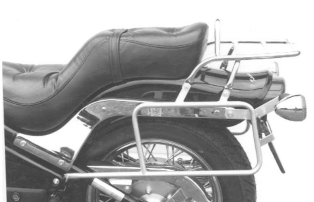 Afbeeldingen van Kofferrek chroom Hepco & Becker Kawasaki VN800