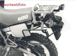 Afbeeldingen van Kofferrek zwart Hepco&Becker Suzuki DR600 Dakar '89-'90