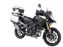 Afbeeldingen van Kofferrek zwart Lock-it Hepco&Becker Suzuki DL1000 '14-19