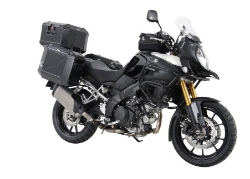 Afbeeldingen van Kofferrek zwart Lock-it Hepco&Becker Suzuki DL1000 '14-19