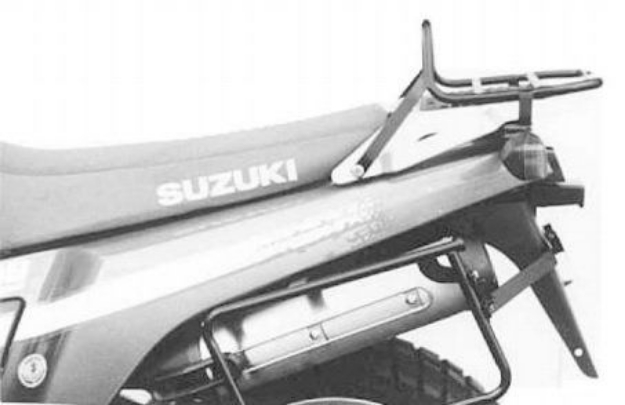 Afbeeldingen van Topdrager zwart Hepco & Becker Suzuki DR800S BIG '91-