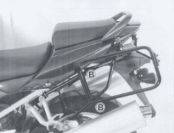 Afbeeldingen van Kofferrek zwart Hepco & Becker Suzuki SV1000 N / S '03-'07