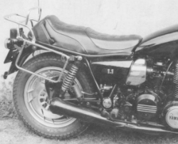Afbeeldingen van Kofferrek zwart Hepco & Becker Yamaha XS1100S
