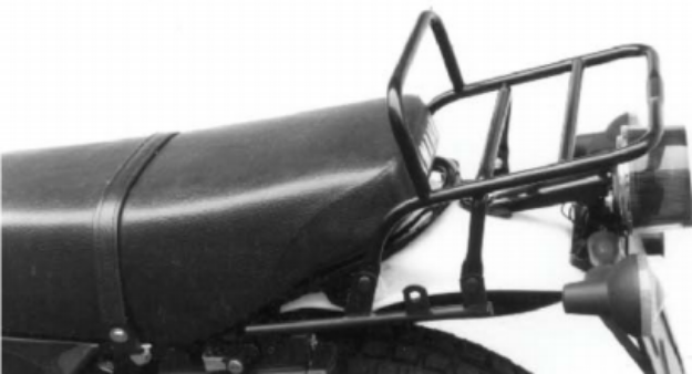 Afbeeldingen van Topdrager zwart Hepco & Becker Yamaha XT500 -1985