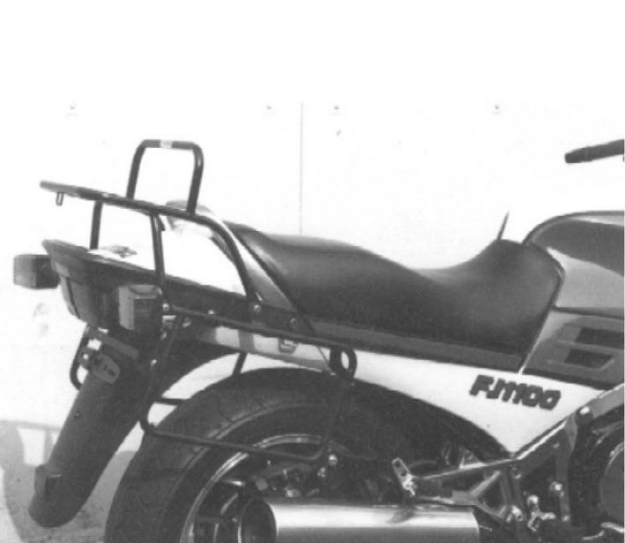 Afbeeldingen van Kofferrek zwart Hepco & Becker Yamaha FJ1100 '84-'86