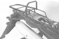 Afbeeldingen van Topdrager zwart Hepco & Becker Yamaha XT125 2005-