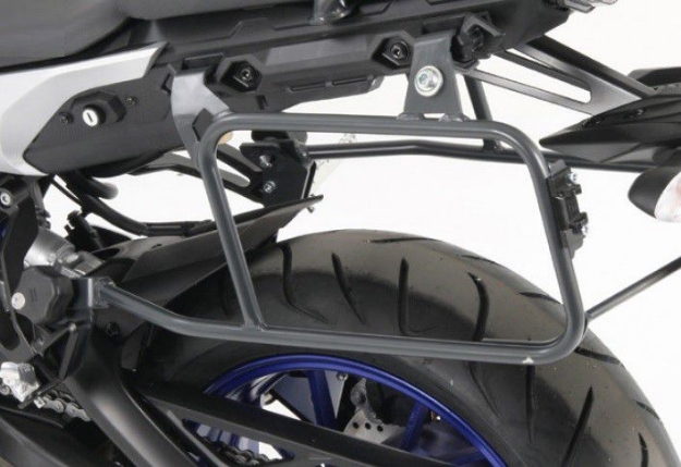 Afbeeldingen van Kofferrek antraciet Lock-it Hepco&Becker Yamaha MT-09 Tracer '15-17