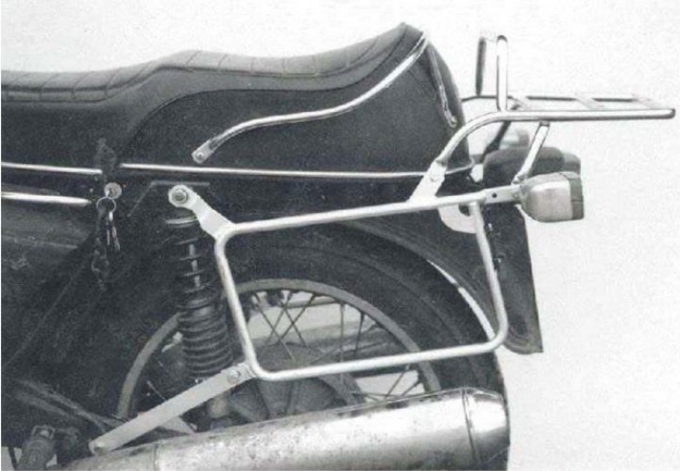 Afbeeldingen van Kofferrek chroom Hepco & Becker BMW R60 / R75 / R90