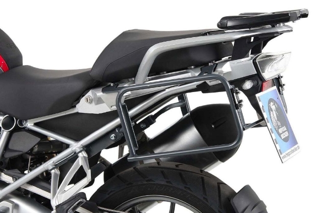 Afbeeldingen van Kofferrek antraciet Hepco&Becker BMW R1200GS LC Adventure '14-18