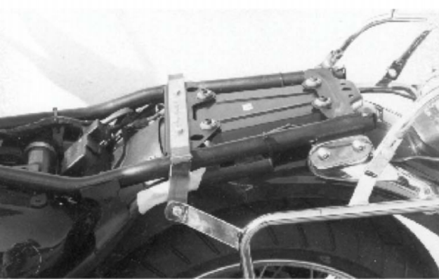 Afbeeldingen van Kofferrek chroom Hepco & Becker Triumph Thunderbird 1999- / Legend TT '98-