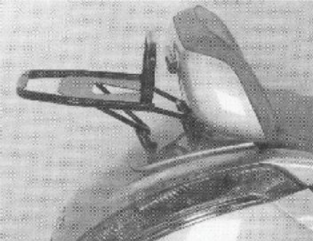 Afbeeldingen van Topdrager zilver Hepco&Becker Aprilia Atlantic 500