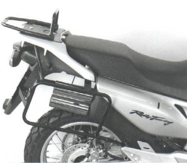 Afbeeldingen van Topdrager zwart Hepco & Becker Honda XL650V '00-'07