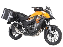 Afbeeldingen van Kofferrek antraciet Lock-it Hepco&Becker Honda CB500X '17-18